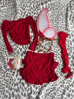 butterfly costume Red Size XS thumbnail 3