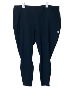 Torrid Black Performance Core Full Length Legging With Patch Pockets 4X thumbnail 4