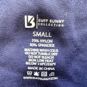 Buffbunny Legacy Legging Rainfall Navy Blue Athletic Shaping Compression S thumbnail 4