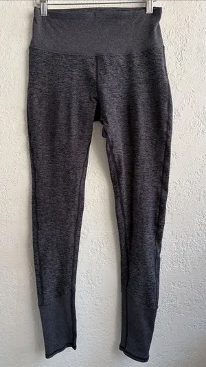 Alo High-Waist Heathered Gray Leggings thumbnail 1