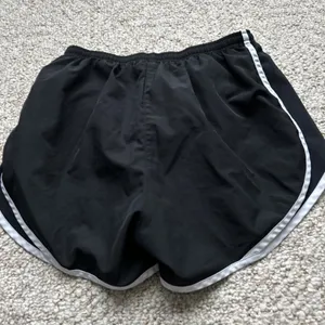 Nike Women's Black and White Athletic Shorts thumbnail 3