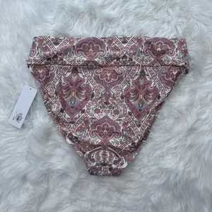 Freshwater Print High Leg Swim Bottoms Size Large thumbnail 4