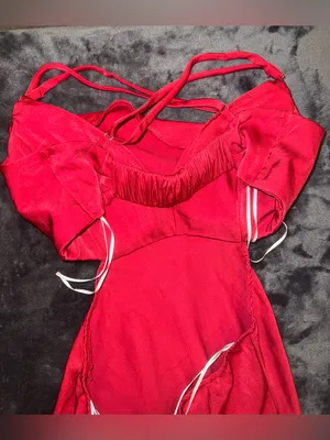 Hello Molly Angels In America Midi Dress in Wine Size 2 New with tag thumbnail 11