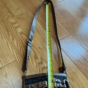 Chaps equestrian Crossbody Bag with buckle accents thumbnail 7