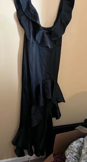 Chrissy teagan x revolve‎ black gown small thumbnail 1
