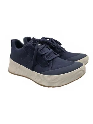 Sorel Womens Out N About Canvas Waterproof sneakers Size 8 Blue Walk Hike Camp thumbnail 8