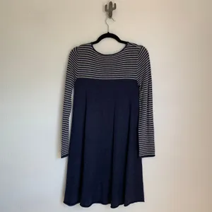 5/$25 NWT Artisan NY Navy Striped‎ Knit Dress thumbnail 2