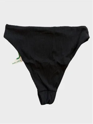 Size L Halara Bikini Bottom in Black thumbnail 2