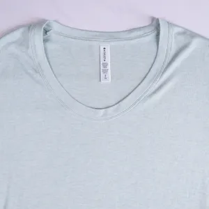 Athleta Cloudlight Rib Stratus Top Women S Teal‎ Blue Long Sleeve Scoop Neck Tee thumbnail 3
