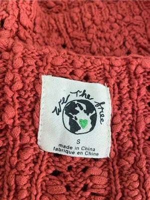 Free People We The Free Care FP Crochet Stanley Vest Size Small thumbnail 4