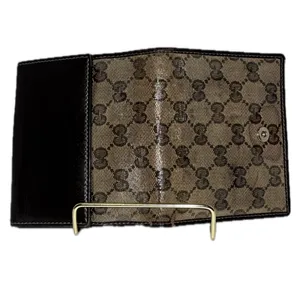 Authentic Gucci GG Supreme Coated Canvas and Leather French Flap Bifold … thumbnail 5