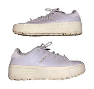 Adidas Stan Smith Bonega X Platform Sneakers Lilac Athletic Sporty Chic Shoes thumbnail 1