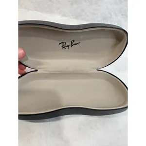 Ray-Ban Black‎ Hard Shell Sunglasses Case Clamshell Protective Eyewear Box thumbnail 7