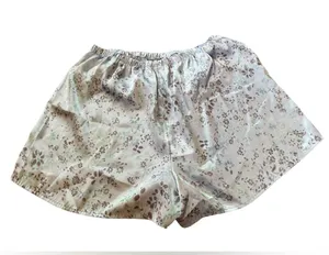 Cacique Y2K Purple Silky Satin Cottagecore Whimsygoth Boho Floral Casual Shorts thumbnail 2
