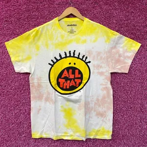 Nickelodeon Tie dye All that Tv Show Promo tie dye Tshirt size extra large thumbnail 1