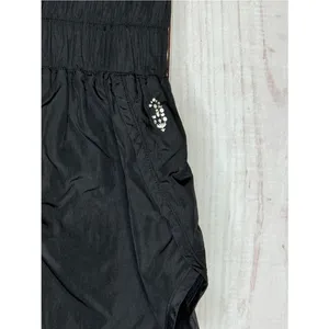 Free People Movement Shorts Black The Way Home Medium thumbnail 5