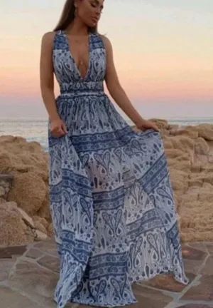 Aakaa Maxi Dress thumbnail 1