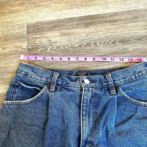 Abercrombie & Fitch Annie high rise denim shorts cuffed jean short thumbnail 3