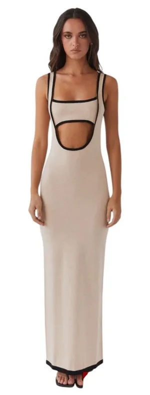 Peppermayo Lost In Paris Knit Maxi Dress – Tapioca
Size M/L thumbnail 1