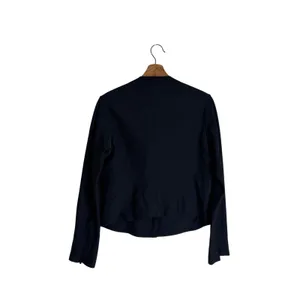 Athleta Women's Moto Jacket Asymmetric Zip Lightweight Black Size M thumbnail 8