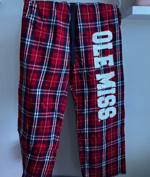 Boxer craft Ole Miss Flannel Pajama Pants thumbnail 1