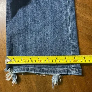 Calvin Klein Womens Flare Fit Distressed Jeans Size 27 thumbnail 8