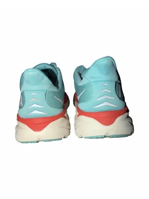 Hoka One One Women's Clifton 8 Running Shoes Sz 8 B Aqua Blue Running Workout thumbnail 3