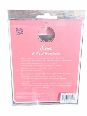 NEW Sonix Sequin Strawberry AirTag Keychain/Bag Charm thumbnail 5