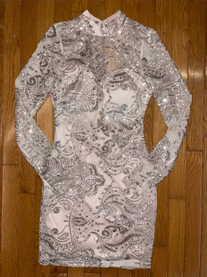 Long Sleeve Mini Dress thumbnail 1