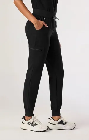 Figs Black Jogger Scrubs small thumbnail 1