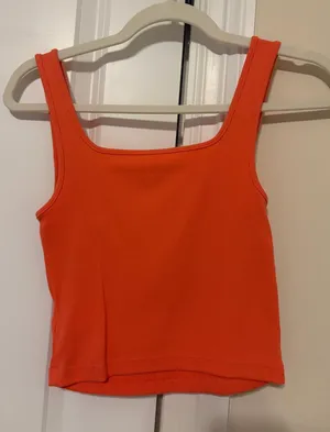 Orange Old Navy tank top thumbnail 1