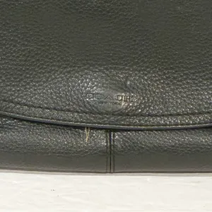 Coach Black Pebbled Leather Wristlet Clutch Multi Card Slot thumbnail 2