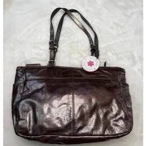 COACH Copper F17722 East West Tote thumbnail 2