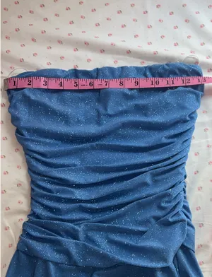 Windsor Blue Mini Sparkly Dress thumbnail 5