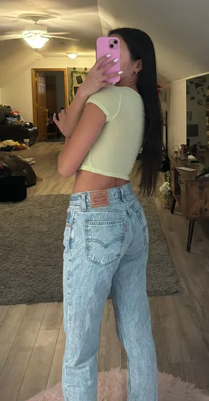 Me to We Sheer Green Top Size XS thumbnail 2