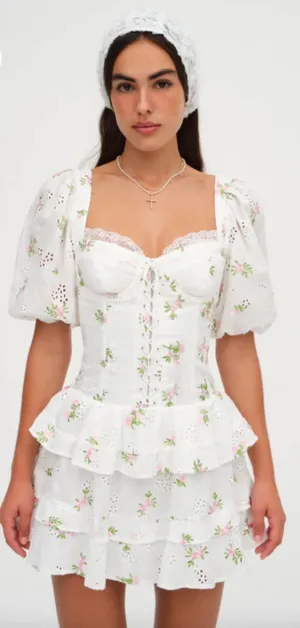 for love and lemons kinsley mini dress thumbnail 1