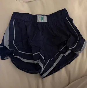 Blue Free People Movement Shorts thumbnail 1