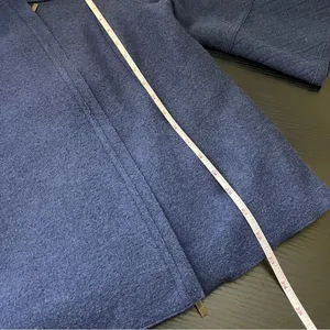 Beyond Threads Alpaca Wool Cardigan Zip Up Sweater Blue Women’s‎ Medium Peru thumbnail 13
