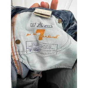 7 For All Mankind The A Pocket Blue Denim Bootcut 5 Pocket Design Size 29 thumbnail 14