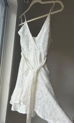 Altar'd State White Dress thumbnail 1