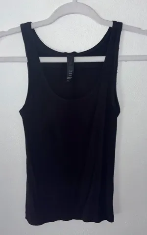 Skims full length cotton ribbed tank 🖤 thumbnail 1