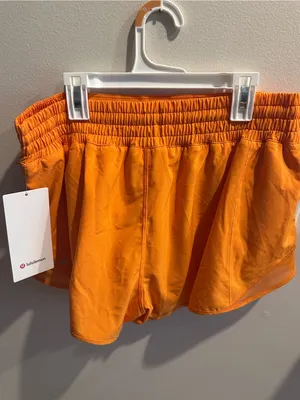 Lululemon Hottie Hots Running Shorts - Orange thumbnail 2