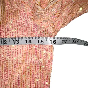 NWT Free People Unapologetic Scoop Back Sequin Long Sleeve Top MEDIUM thumbnail 7