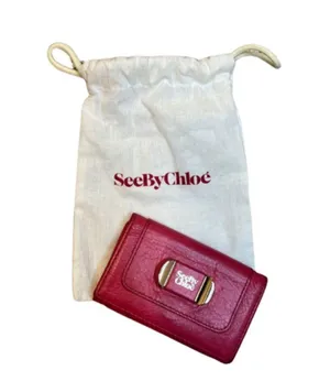 See By Chloé Leather 6 Ring Key Wallet thumbnail 1