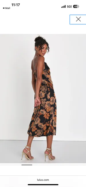 Lulus Cowl Neck Dress thumbnail 2