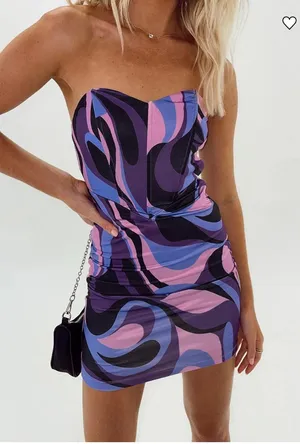 Princess Polly Bodycon Mini Dress thumbnail 1