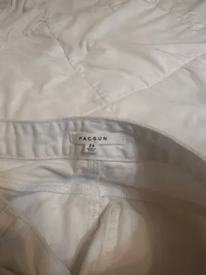 PacSun White Denim Skirt Mini thumbnail 3