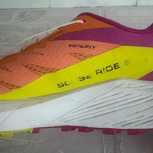 Salomon Sense Ride 5 Women's 7 Trail Running Shoes Orange Pink Birds of Paradise thumbnail 11