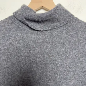 Charter‎ Club Women 100% Cashmere Sweater Large Gray Turtleneck Old Money thumbnail 2