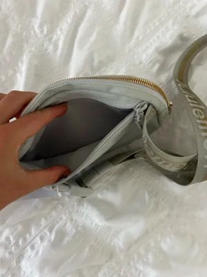 Lululemon Everywhere Belt Bag 1L Grey with Gold zippering thumbnail 5